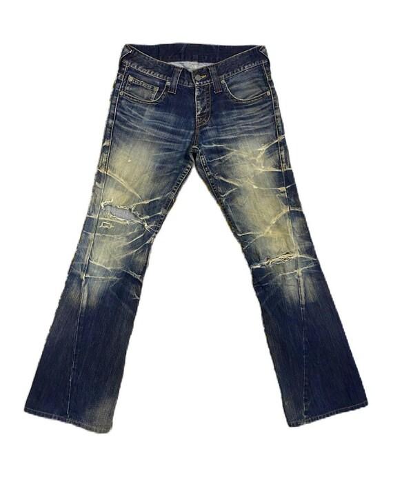 Marca japonesa vintage Comme Des Garcons Junya Watanabe Diseno Jeans rasgados Evisu Kapital Issey Miyake Etsy Mexico
