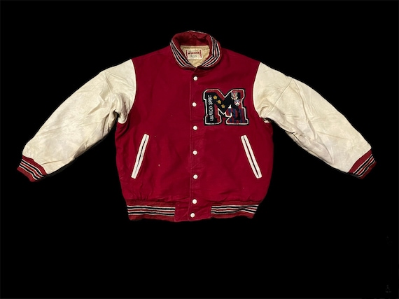 old school varsity jacket