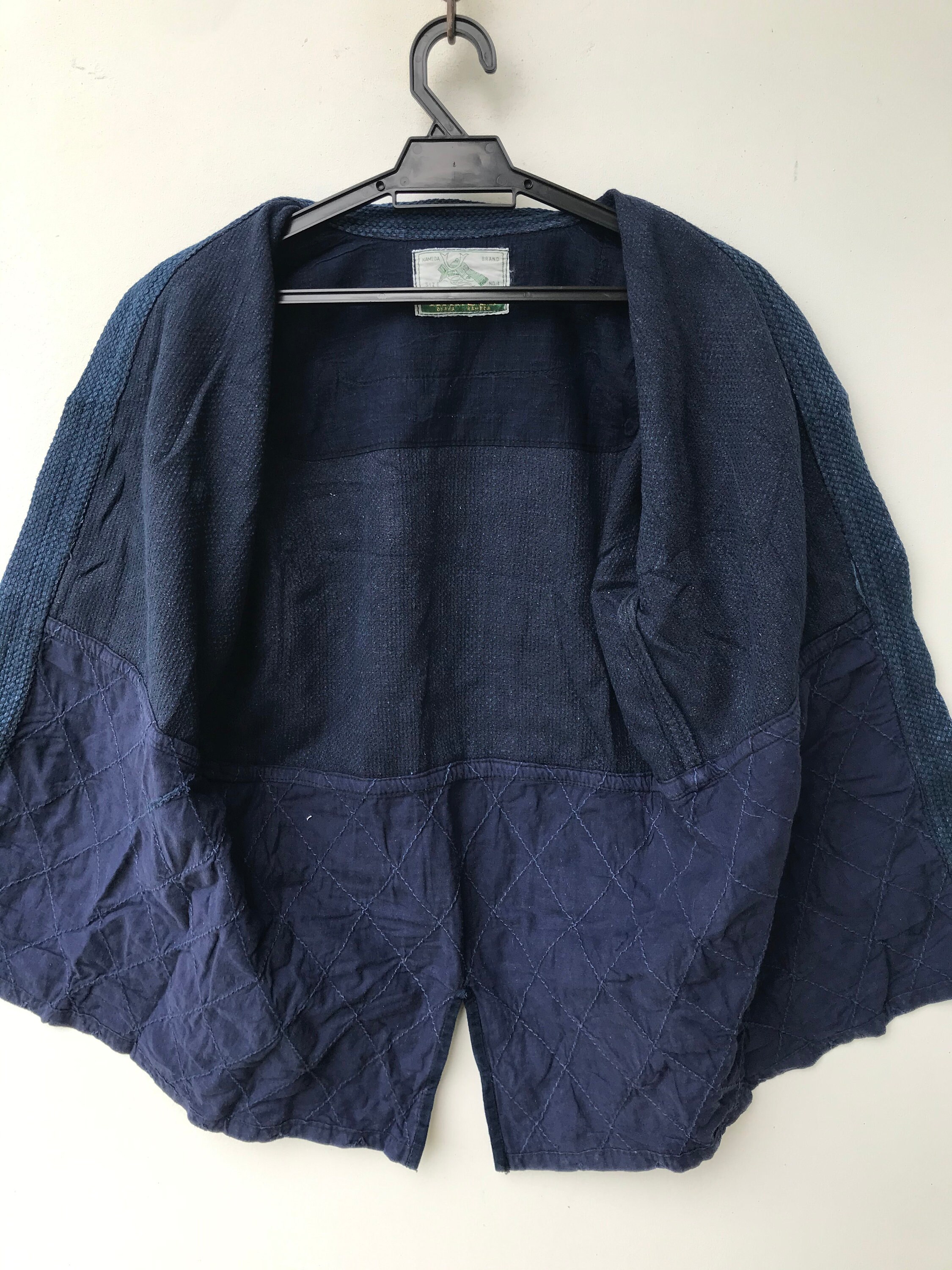 Vintage Visvim Kapital Japanese Kimono Indigo Design Casual Vintage Visvim Kapital Japanese Kimono Indigo Design Casual