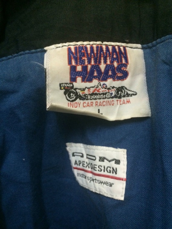 Vintage Texaco New Man Haas Jacket, Motorsports, … - image 2
