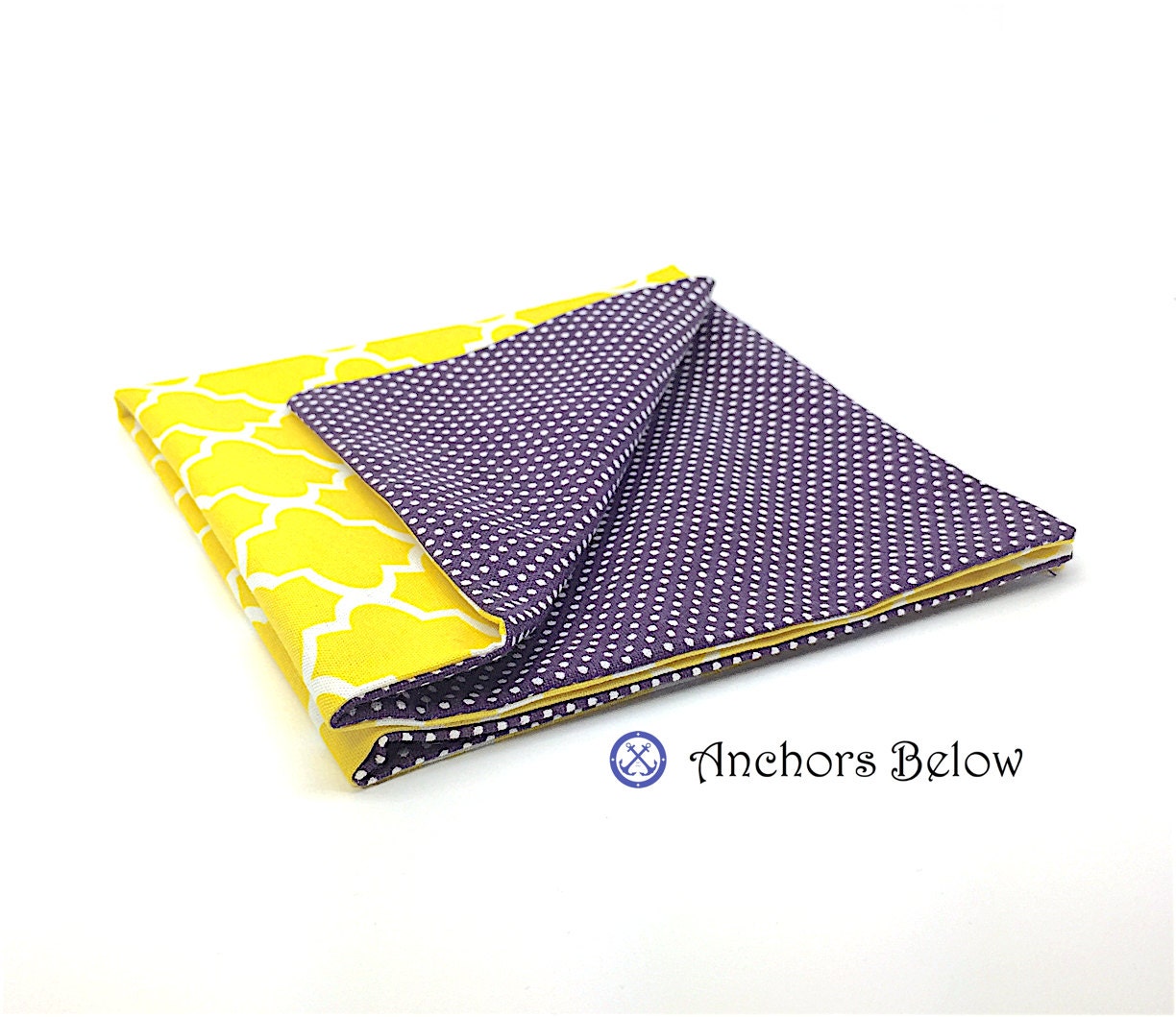 Purple Pocket Square, Yellow Pocket Square, Polka Dot Pocket Square ...