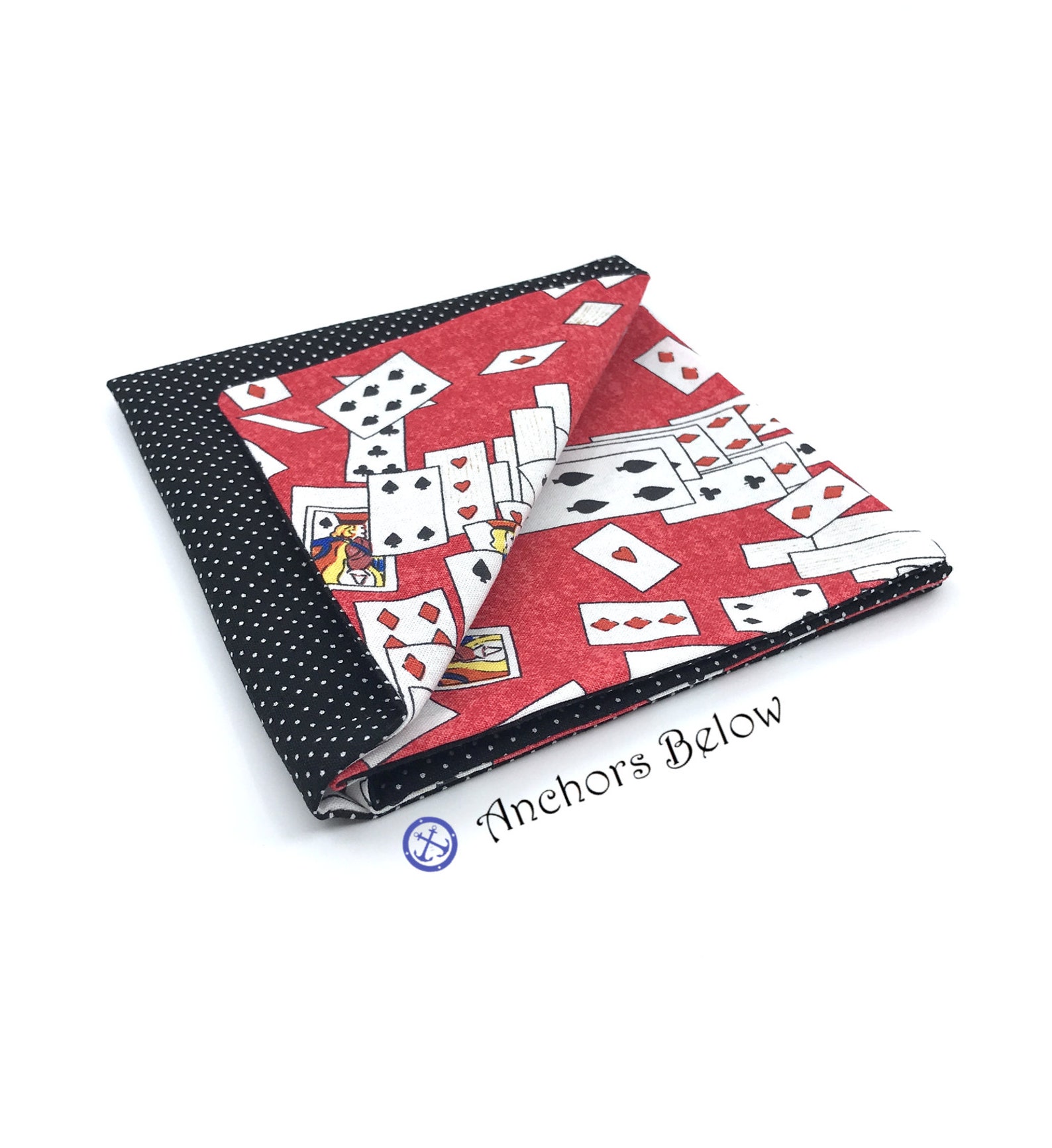 Deck of Cards Pocket Square Card Pocket Square Poker Pocket Etsy