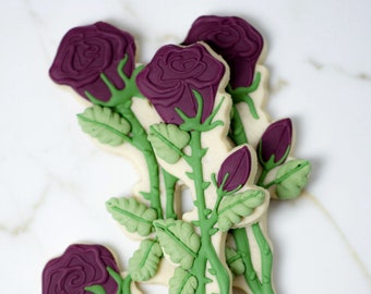 Cortador de galletas de rosa