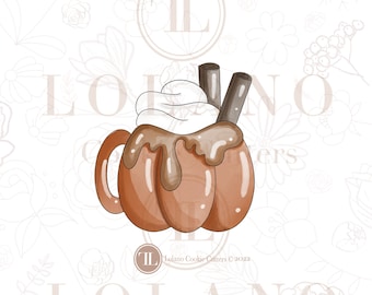 Pumpkin Coffee Mug Cookie Cutter