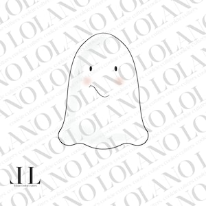 Cute Ghost Cookie Cutter v1