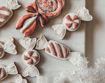 Christmas Candy Cookie Cutter set of 3