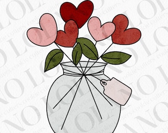 Hearts in Jar Cookie Cutter