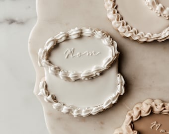 Mother’s Day vintage cake cookie cutter