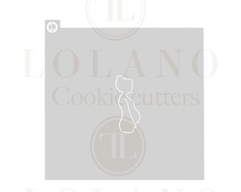 Pregnancy cookie stencil