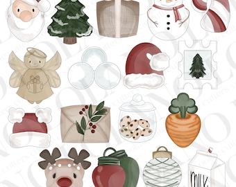 Weihnachten Mini Mix und Match-Ausstechformen