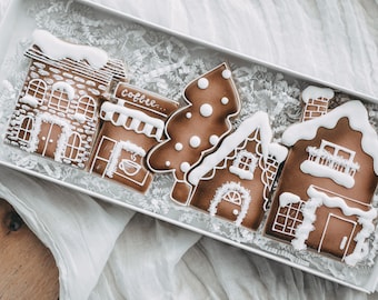 BYO Weihnachtsdorf Ausstechformen Set von 5