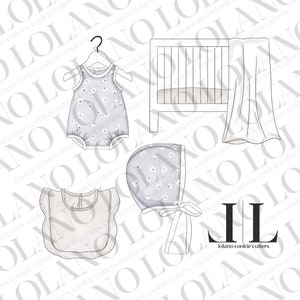 Spring Baby Shower Cookie Cutters