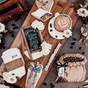 Muttertag Love You Latte Ausstechformen von Be Still Bakery