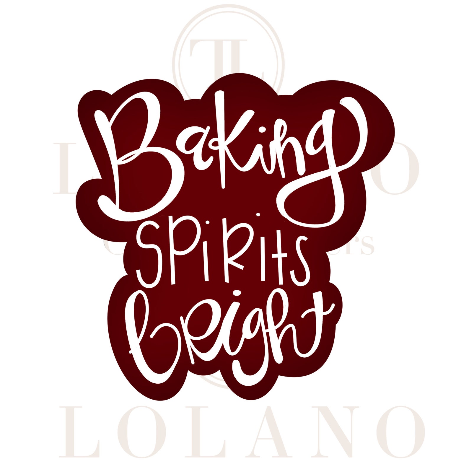 Holiday Baking Cookie Cutter Set Etsy