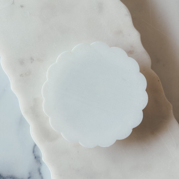 Scalloped Cookie Turntable STL Files