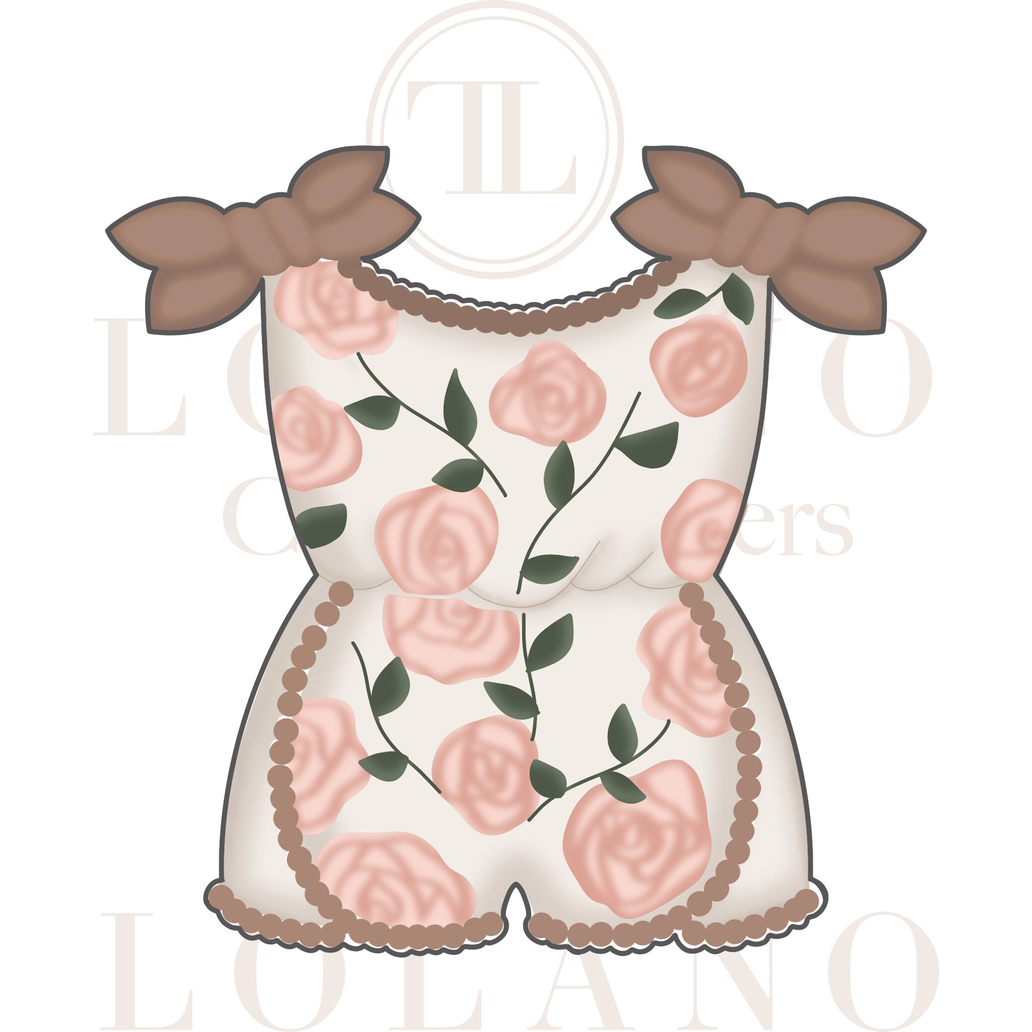 Baby Girl Romper Cookie Cutter Set Etsy