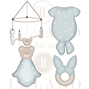 Baby cookie cutters