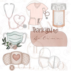 Nurse/ medical appreciation day cookie cutters