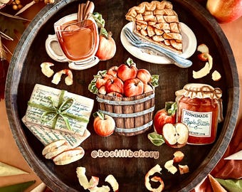 Apples in Autumn Cookie Cutters