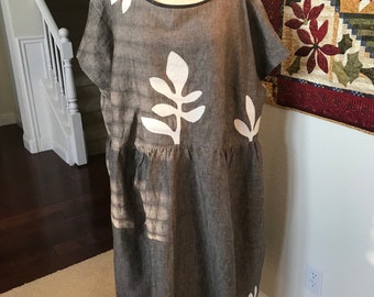 LAGENLOOK QUIRKY Two Piece Set Long Shirt Tunic//Dress /& Jacket Sizes UK 18-22