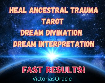 Ancestral Trauma Tarot Reading, Dream Interpretation, Generational Healing (PDF Report)