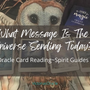 Quale messaggio sta inviando l'universo oggi? Guide spirituali, Lettura delle carte Oracle, Spazio per la magia, Angeli, Antenati, Guida spirituale,