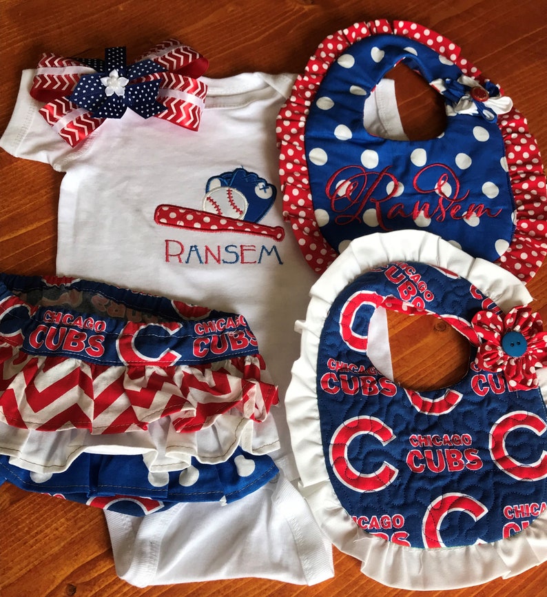 Chicago Cubs Newborn Girl OutfitNewborn Baby Girl Gift Etsy