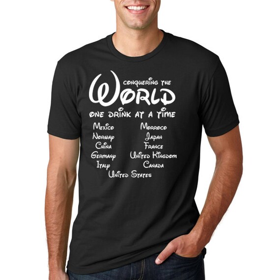 drinking around the world t shirts