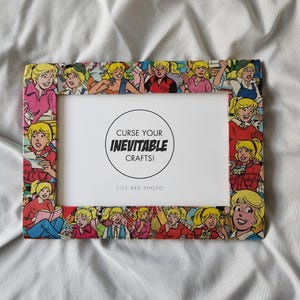 Betty Cooper Archie Comics Riverdale Comic Book Decoupage 4x6 Picture Frame
