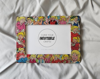 Betty Cooper Archie Comics Riverdale Comic Book Decoupage 4x6 Picture Frame