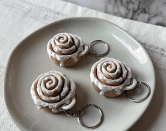 Cinnamon Roll Fidget Clicker | Cute Stress Relief Toy | Sensory Desk Toy | 3D Printed Clicker | Stocking Stuffer Gift
