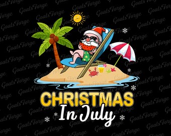 Download Christmas In July Svg Etsy PSD Mockup Templates