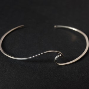 アクセサリー Vintage Silver Wide Wave Caff Bangle 925 Ayyufe Silver Bangle Bracelets Women Vintage Ethnic Open