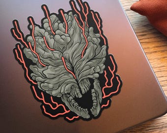 Infected Die Cut Sticker: Water & UV Resistant, 4&quot;