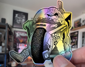 Back To Neo Tokyo Holographic Sticker