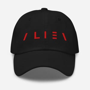 Alien Red Dad Hat