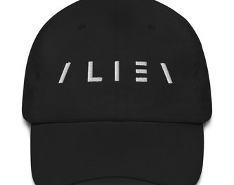 Alien White Dad Hat