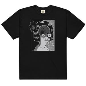 Downward Spiral Unisex garment-dyed heavyweight t-shirt