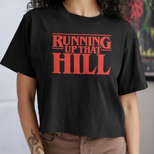 Running Up That Hill Women’s heavyweight boxy tee