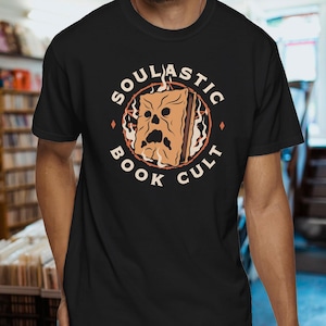 Soulastic Book Cult garment-dyed heavyweight t-shirt