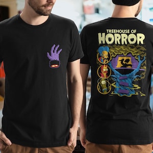 Treehouse Of Horror Double-Sided Short-Sleeve Unisex T-Shirt