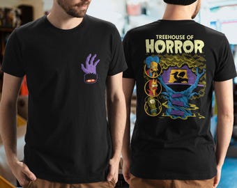 Treehouse Of Horror Double-Sided Short-Sleeve Unisex T-Shirt