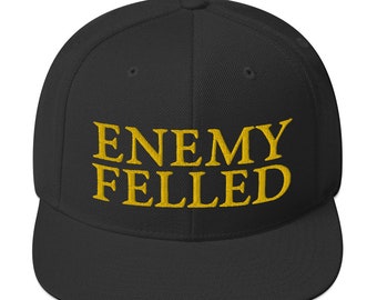 Enemy Felled Snapback Hat | Elden Ring Hat