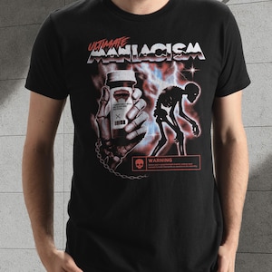 Ultimatives Maniacism Kurzärmeliges Unisex-T-Shirt