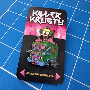 Killer Krusty Enamel Pin
