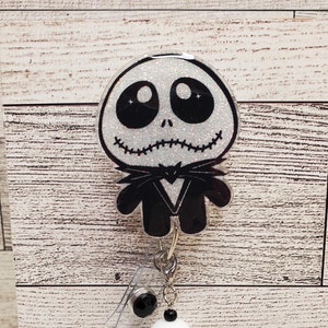 Jack Badge Reel: Halloween ID Badge Holder