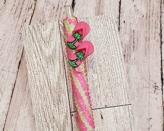 Rhinestone Flip Flop Pen: Handmade Summer Beach Pen