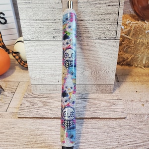 Halloween Pen; cute Halloween glitter pen, cartoon Halloween pen