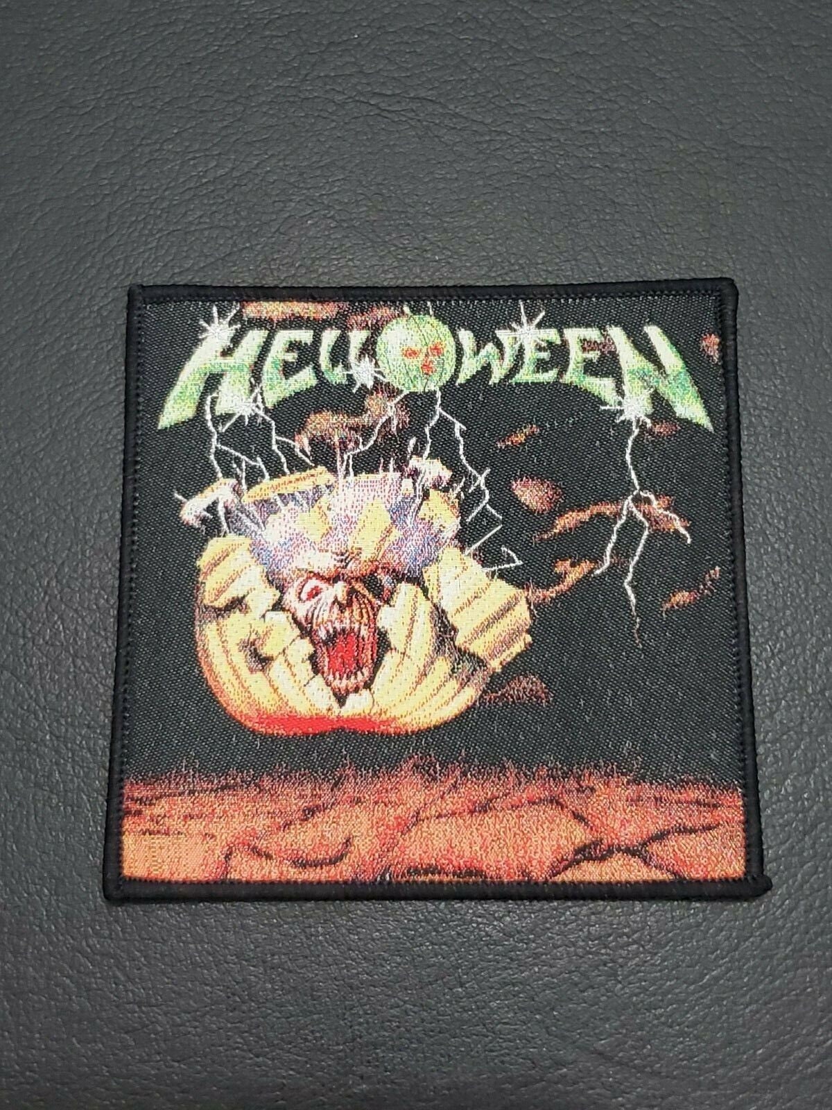 Helloween Mini LP - Embroidered Woven Patch, Power Metal Band