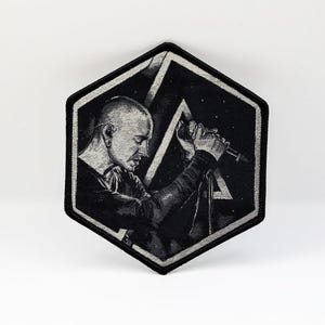 Linkin Park Chester Bennington Symbol Embroidered Patch Linkin Park Chester Bennington Symbol Embroidered Patch
